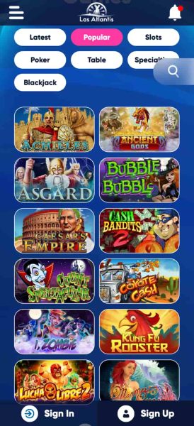 Las Atlantis Best TX Casino App