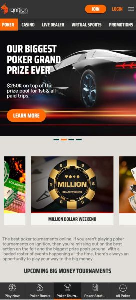 Ignition Best TX Casino App