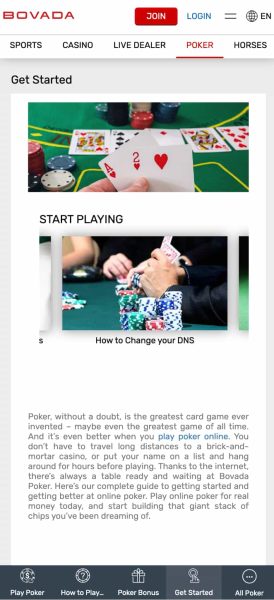 Bovada South Dakota Casino App