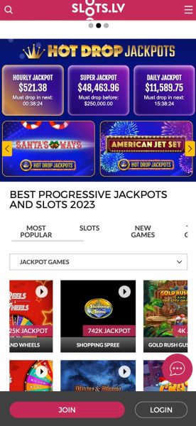 SlotsLV South Dakota Casino App