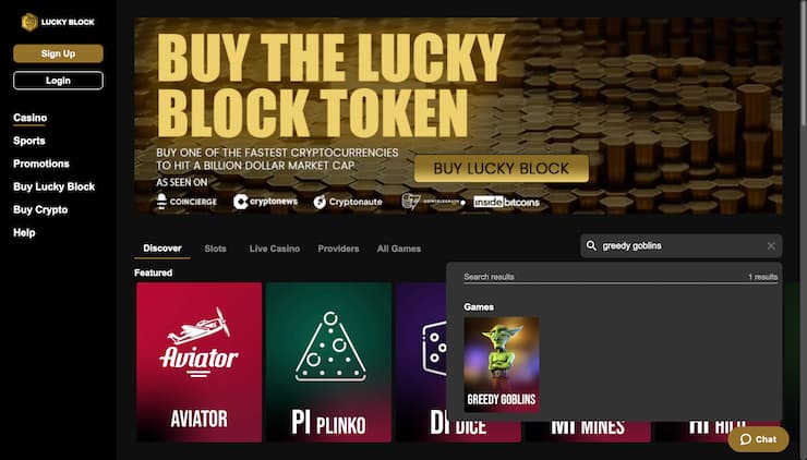 Lucky Block Casino Search Betsoft Games