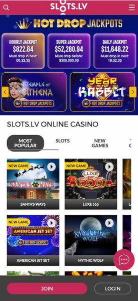 SlotsLV New York Casino App