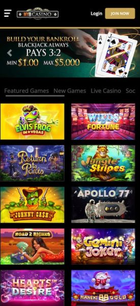 MyB Casino New York Casino App