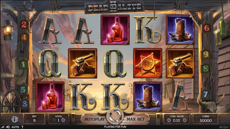 NetEnt Dead or Alive 2 Slot