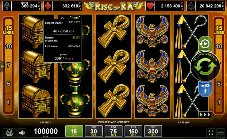 South Africa online slots for real money - Rise of Ra