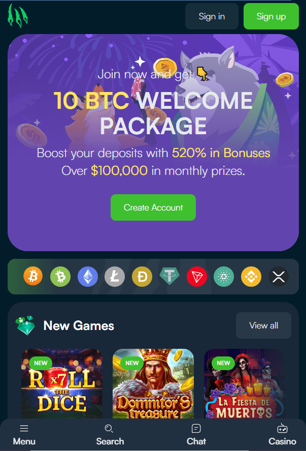 Wild.io Casino Review & Bonus Codes for December 2023