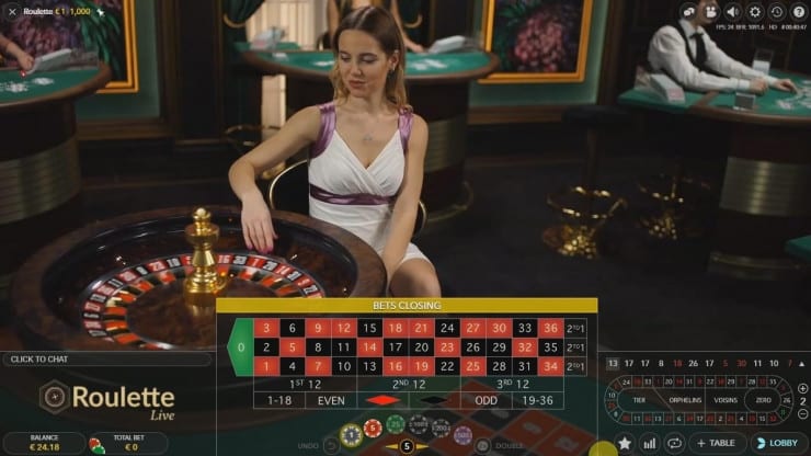 thai casino games - live roulette