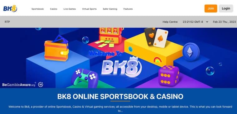 BK8 online sportsbook