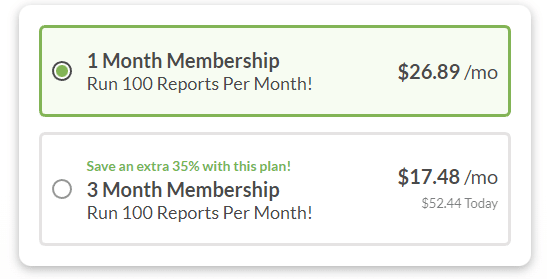 BeenVerified Pricing