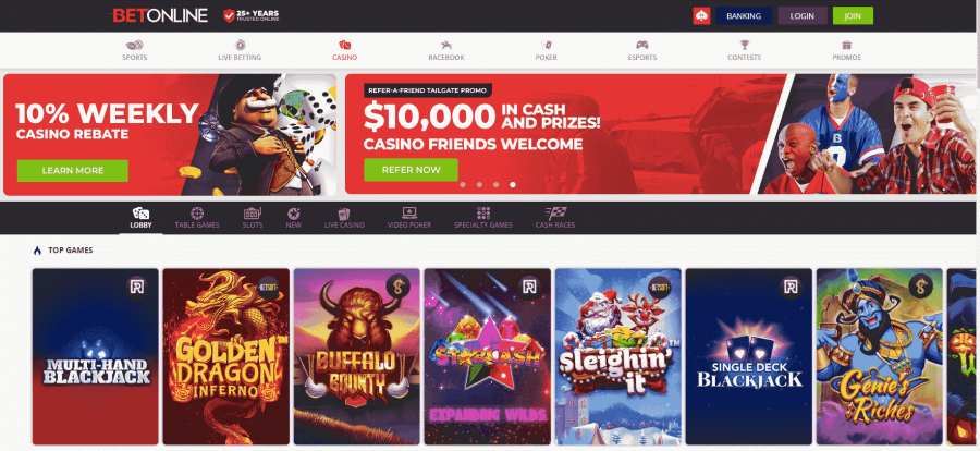 BetOnline - Best Arabic Online Casino