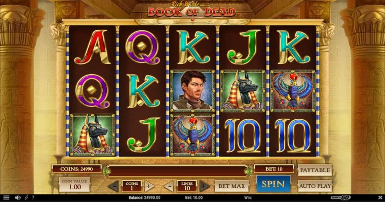 Book of Dead Slots Featured Image