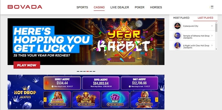 Bovada Casino Best Payout Slots