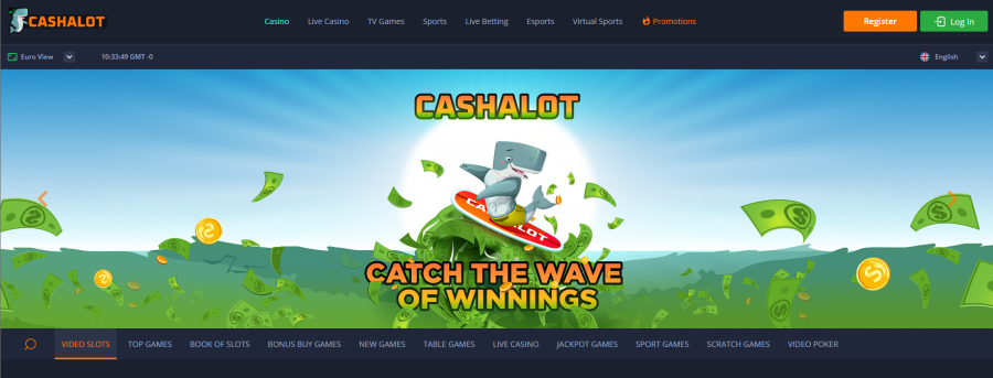 Cashalot - Best Arabic Casino with top providers
