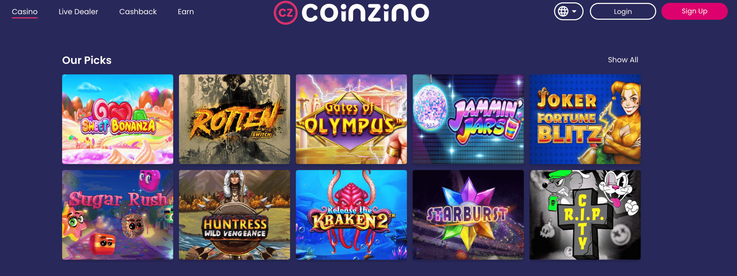 Coinzino Games