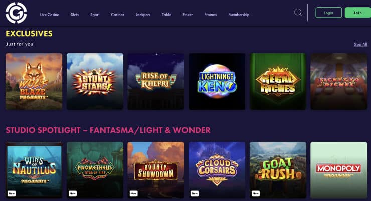 Exclusive Games at Free Bet Casinos
