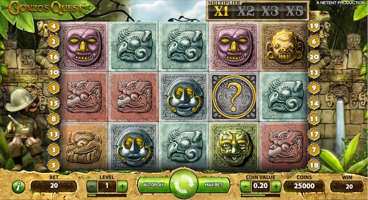 Best Online Slots UK Gonzo's Quest
