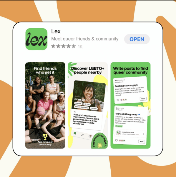 Lex, The LGBTQ+ Social App Community, Is Being Redesigned