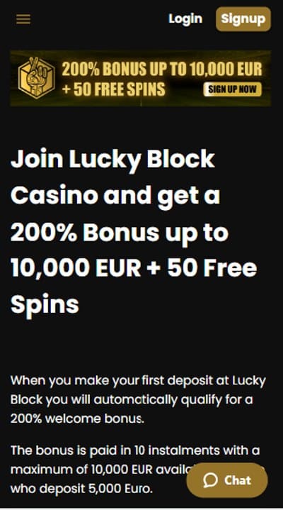 Lucky Block - Claim Bonus
