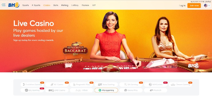 Microgaming Casinos - BK8