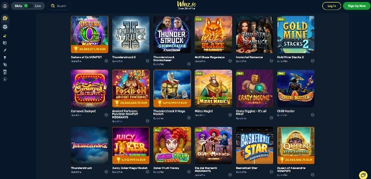Microgaming Casinos - Winz.io