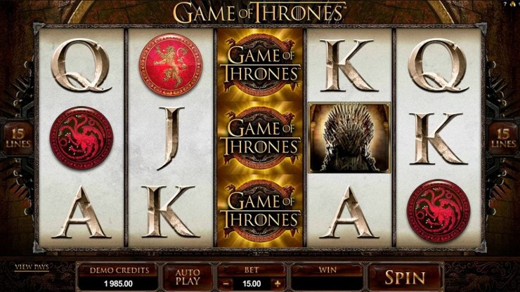 Microgaming Slots - Game of Thrones