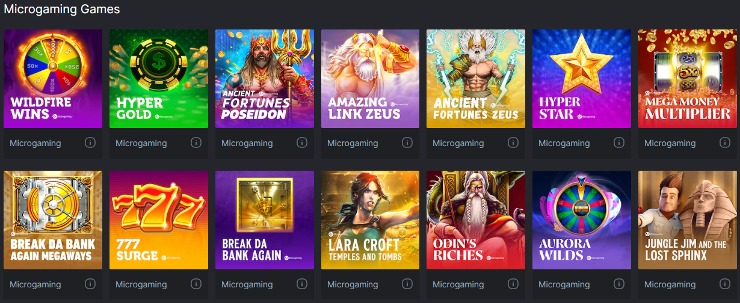 Microgaming Slots