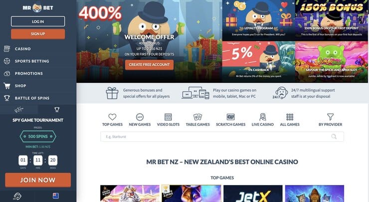 Mr Bet Online Blackjack New Zealand