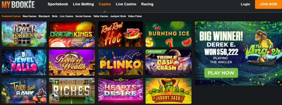 MyBookie Online Casino TX