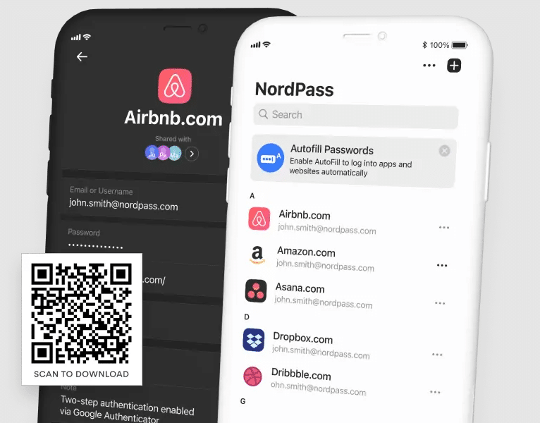 NordPass Best Password Manager iPhone