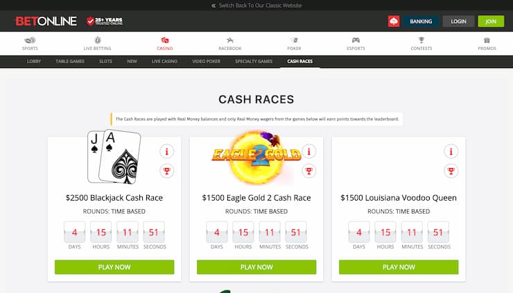 BetOnline Indiana Online Casino
