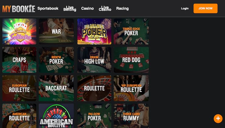 MyBookie Ohio Online Casino