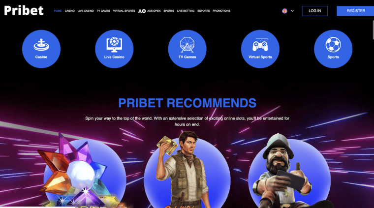 Pribet Homepage