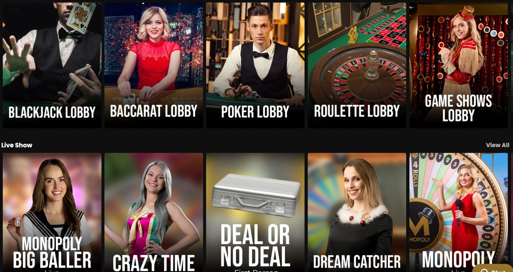 Lucky Block live dealers 