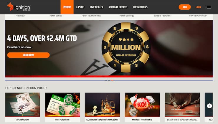 Ignition Iowa Online Casino