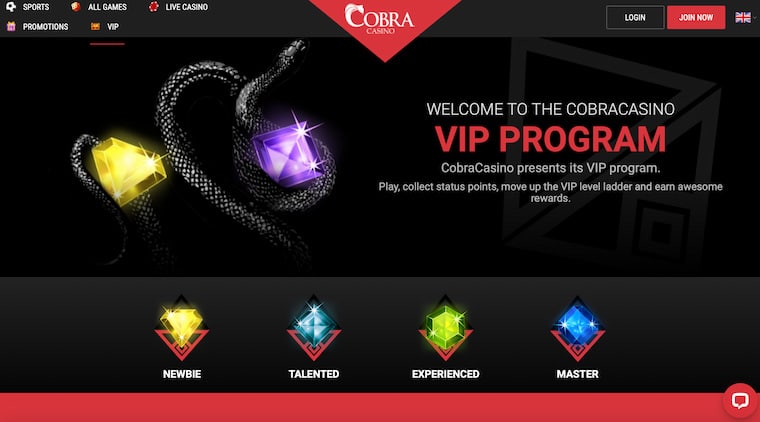 Cobra Bet VIP Program