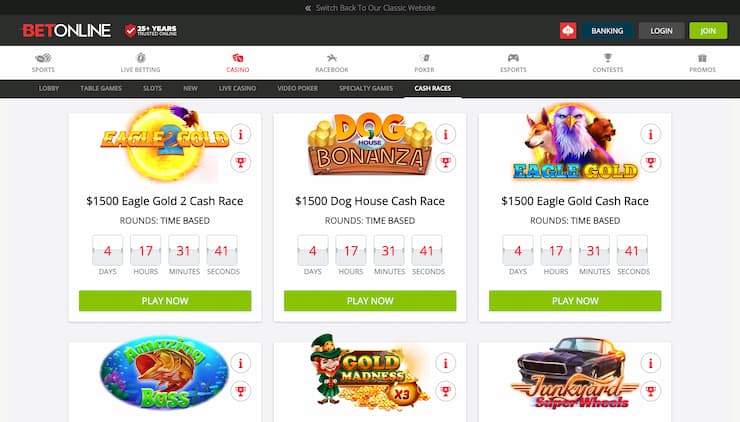 BetOnline Arkansas Online Casino