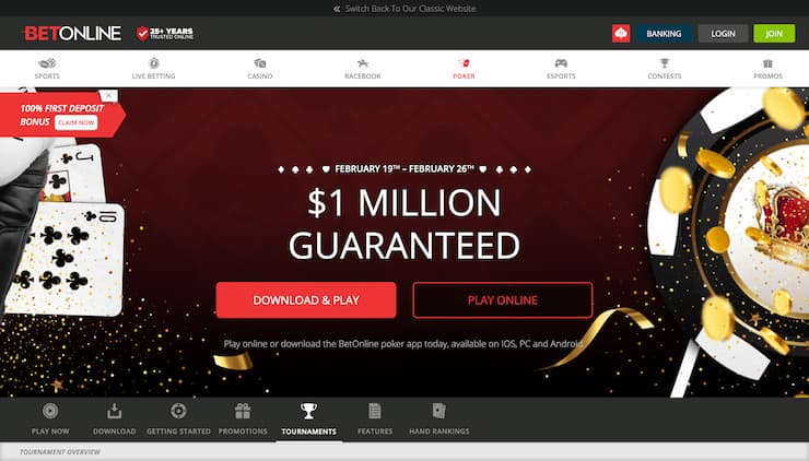 BetOnline Louisiana Real Money Online Casino