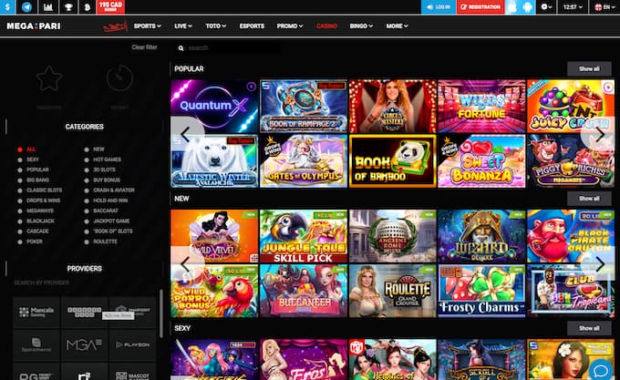 Portail Internet casino: Articles populaires