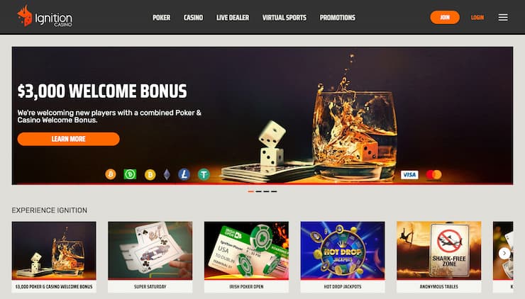 Ignition Massachusetts Online Casino
