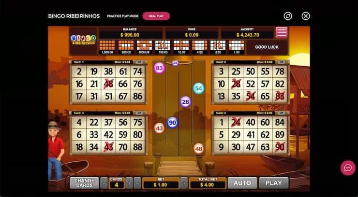 SlotsLV Casino Online Bingo