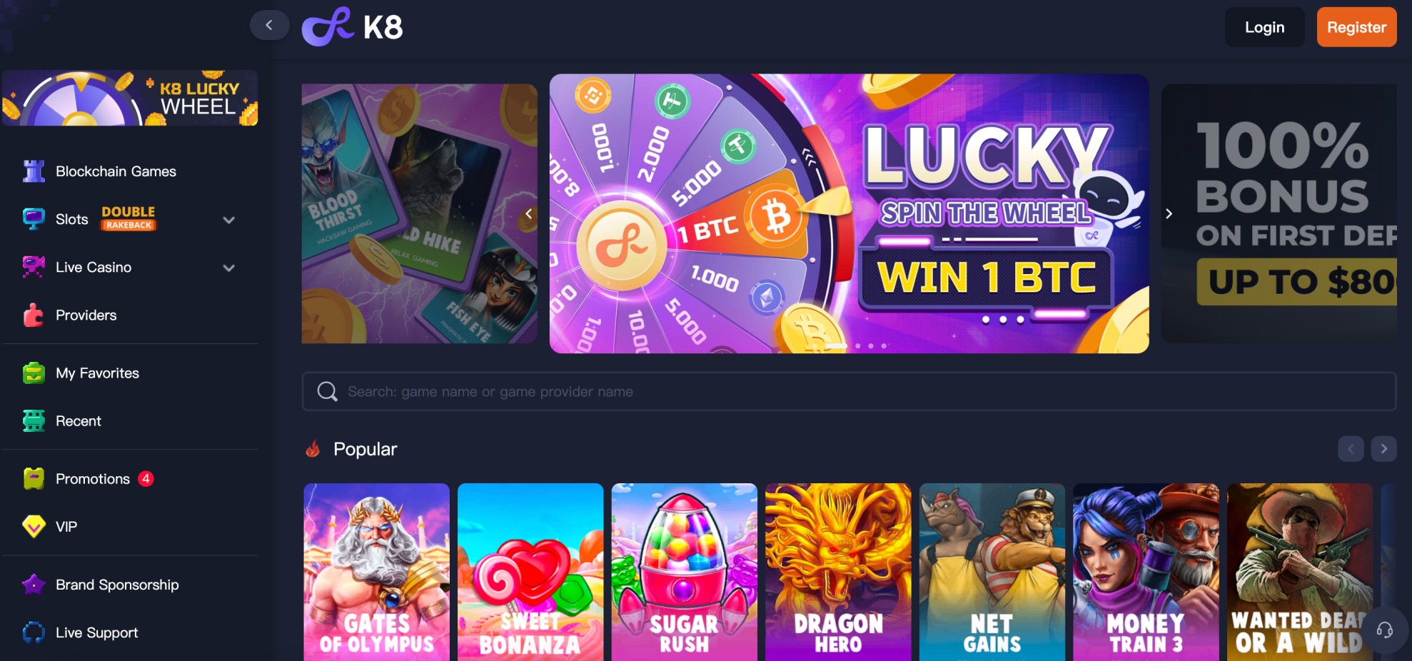 K8 casino review 