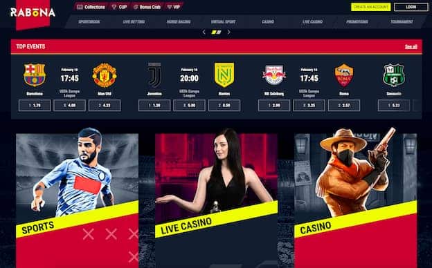 rabona live casino online