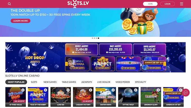 SlotsLV Tennessee Online Casino
