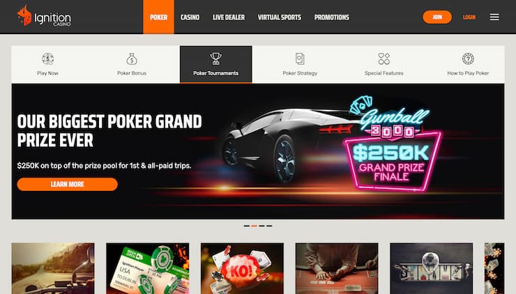 Ignition Online Casino in Oklahoma