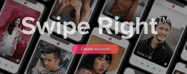 Tinder dating website