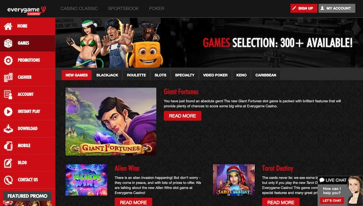 Everygame Virginia Online Casino