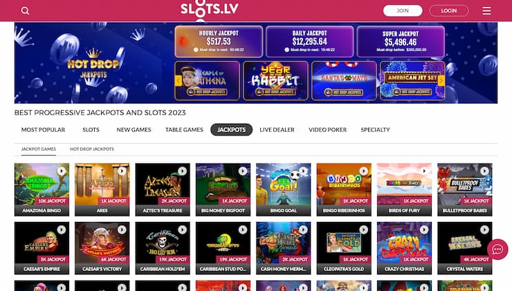 SlotsLV Virginia Online Casino