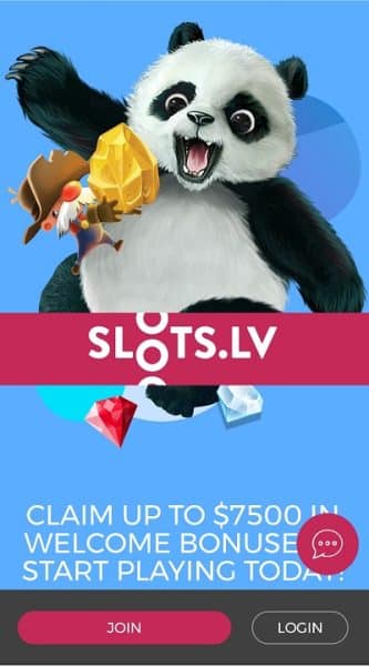 Slots.lv Mobile