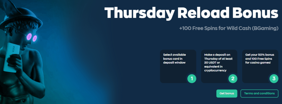 VAVE Thursday Reload Bonus