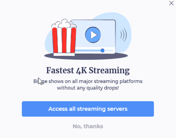 AtlasVPN streaming servers